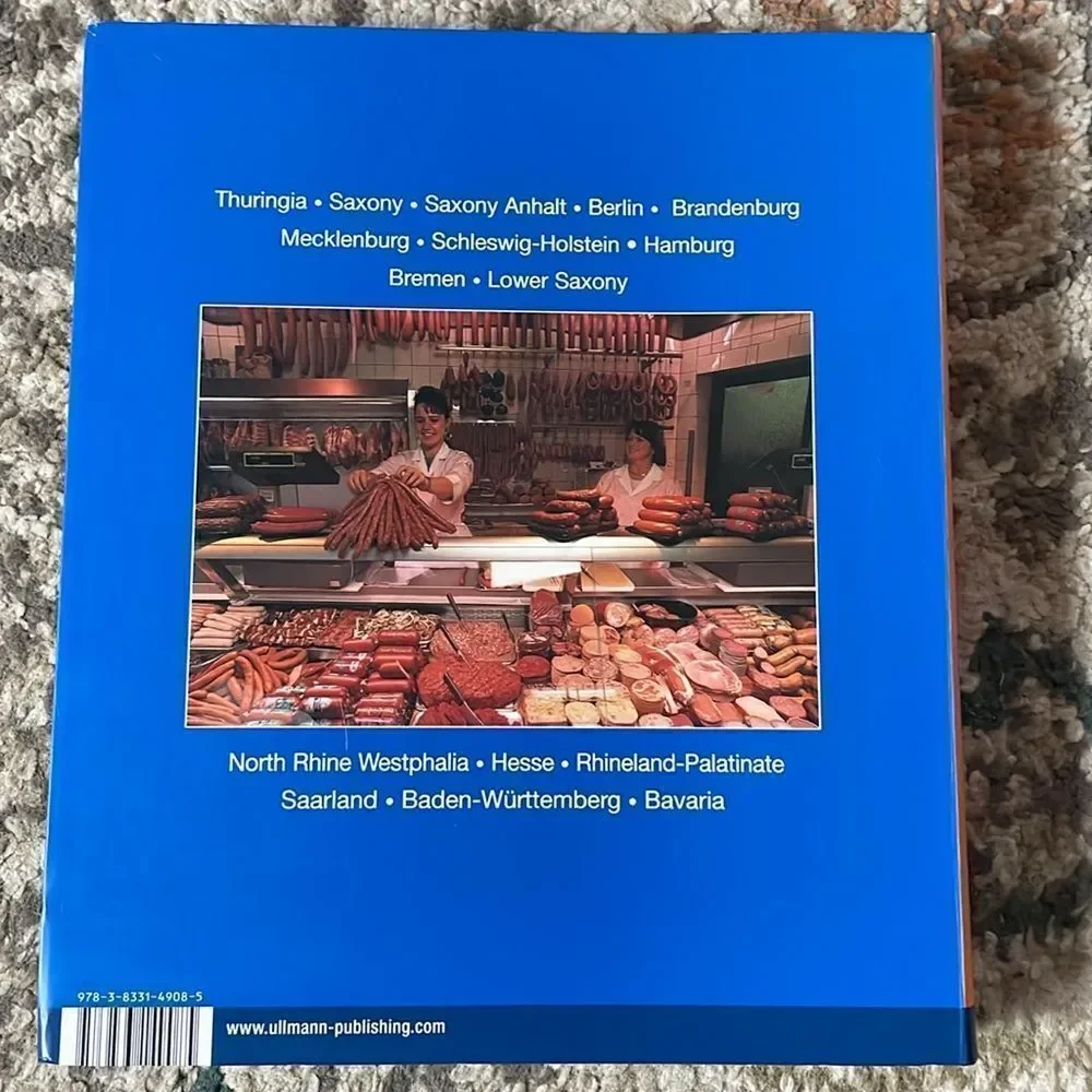 Culinaria Germany Book w/History and Photos of German Cuisine